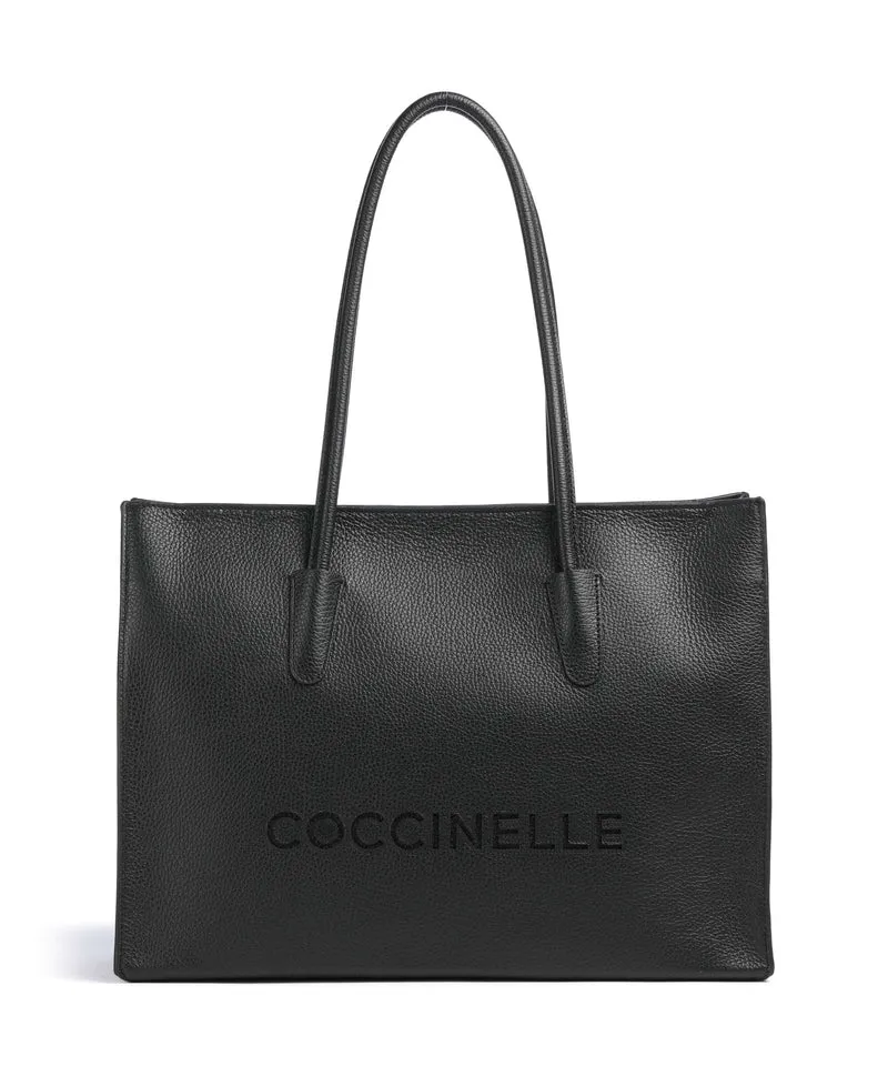 Coccinelle Myrtha Borsa shopper noir