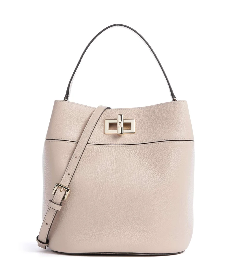 Furla Amelia M Borsa a secchiello cotone
