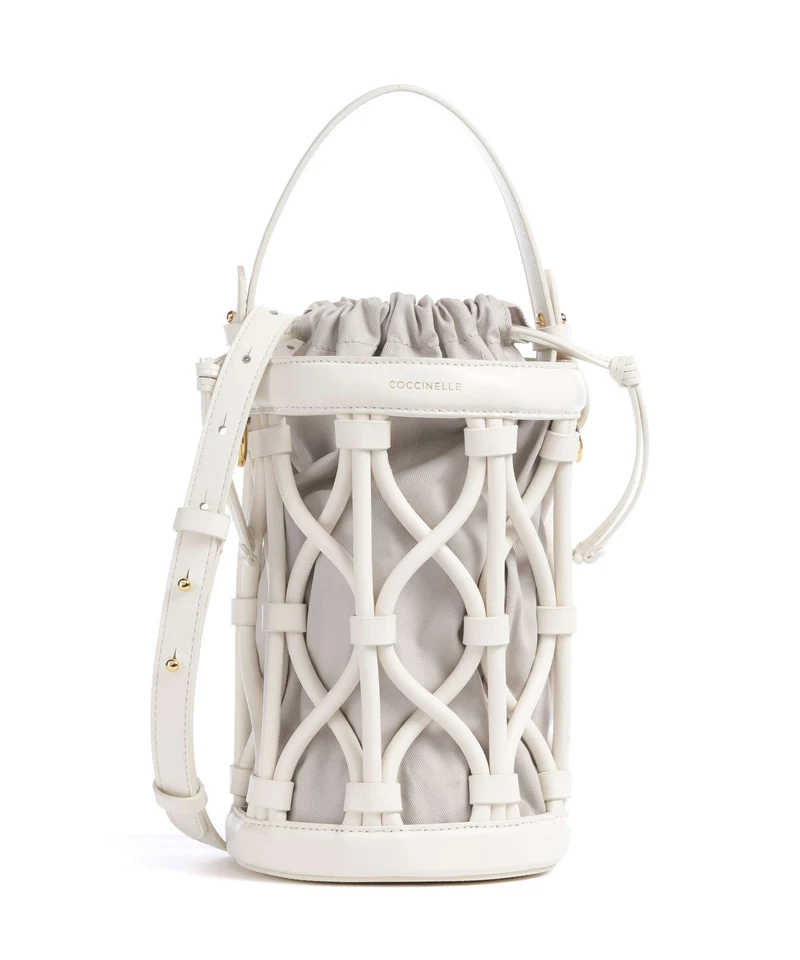 Coccinelle Koi Borsa a secchiello pearl