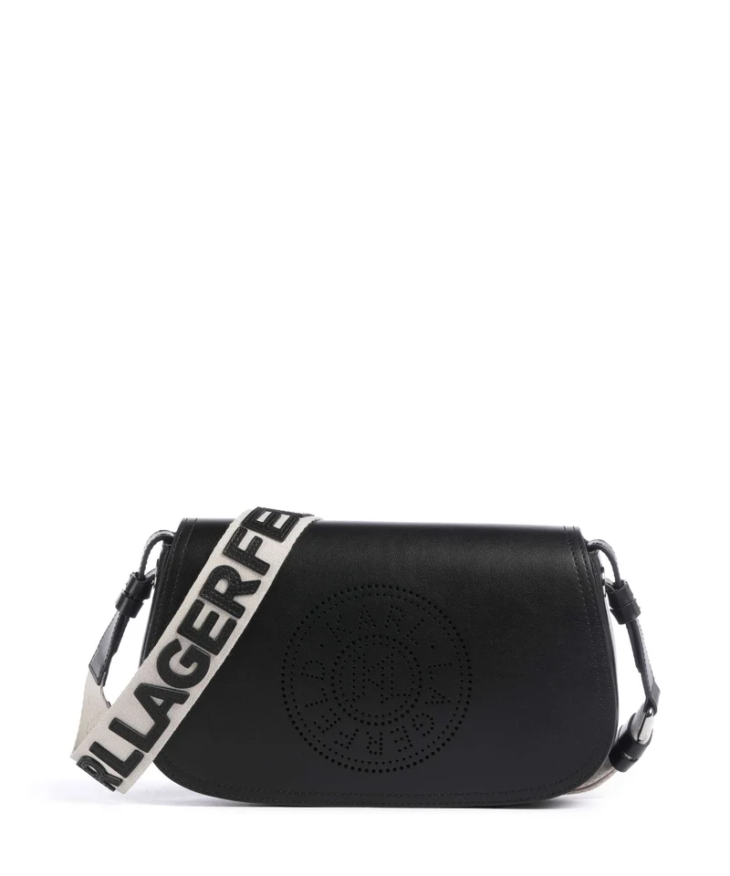 Karl Lagerfeld K/Circle Borsa a tracolla black/nickel