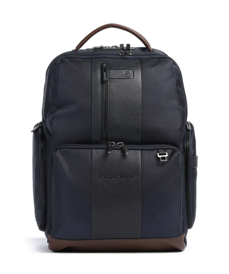 Piquadro Brief 2 Zaino porta pc blue/cognac
