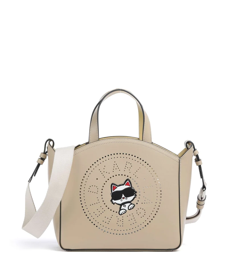 Karl Lagerfeld K/Circle Choupette Small Borsa a mano safari