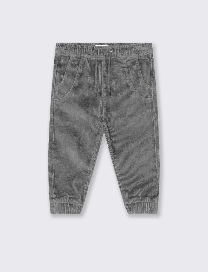 Pantaloni a costine - Verde militare