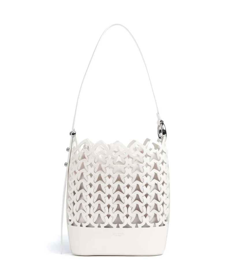 Kate Spade New York Halo Borsa a secchiello cream
