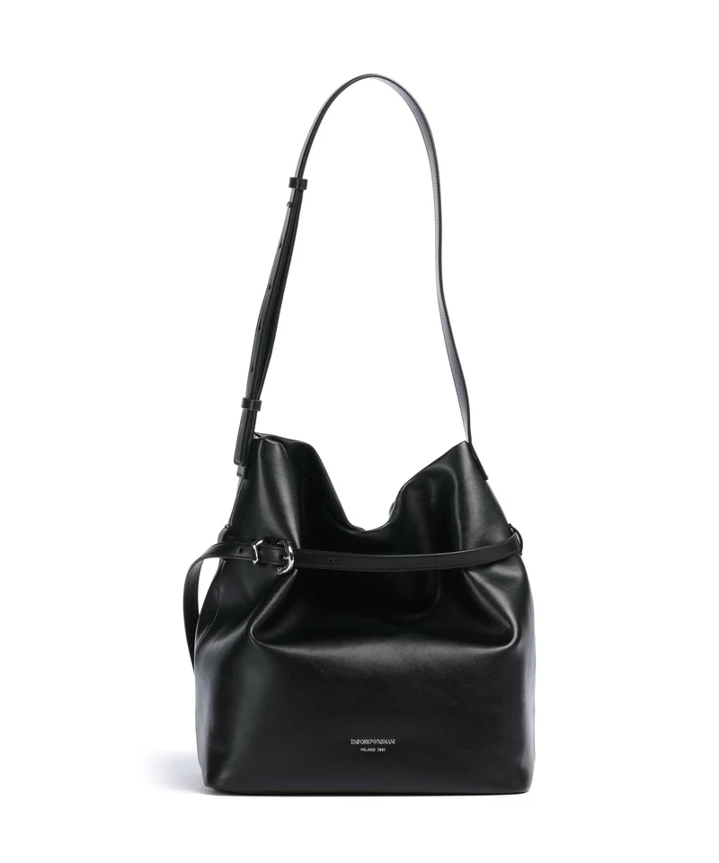 Emporio Armani Deva M Borsa a secchiello nero