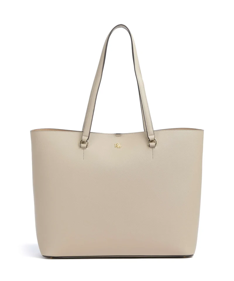 Lauren Ralph Lauren Karly Large Borsa shopper birch tan