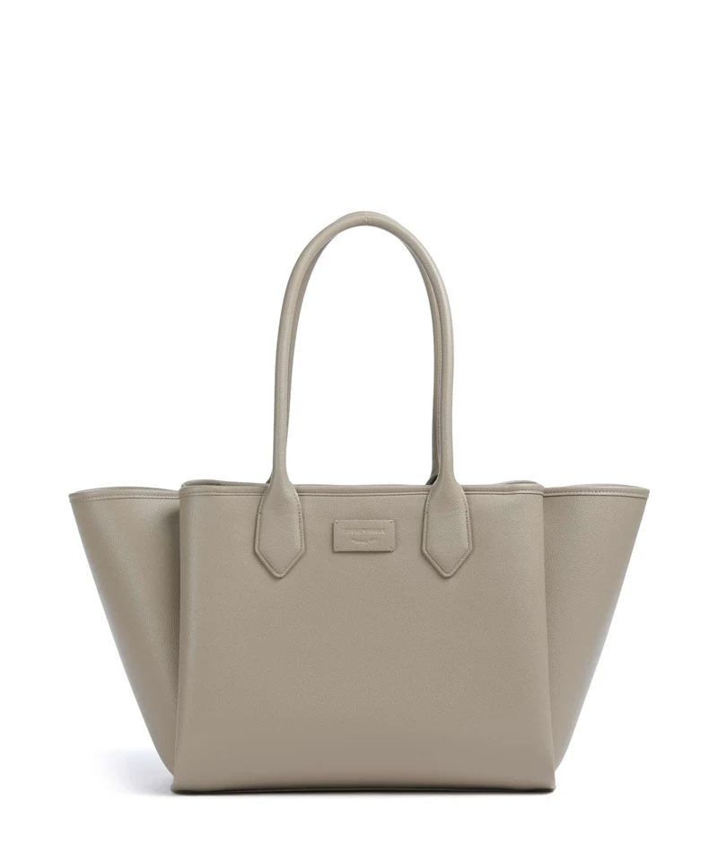 Emporio Armani Odette Borsa shopper creta/moka