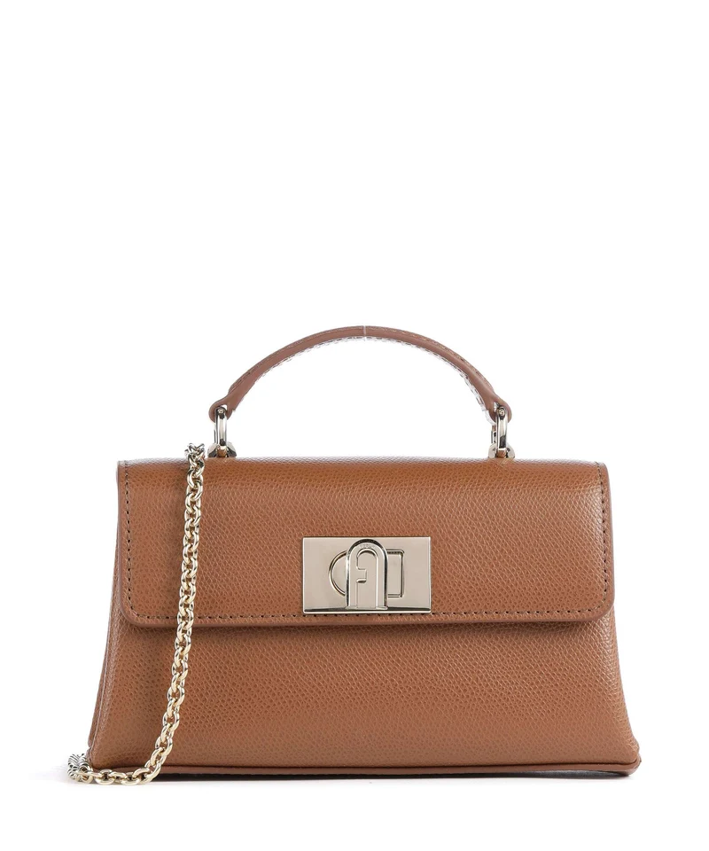 Furla 1927 Mini Borsa a tracolla cognac