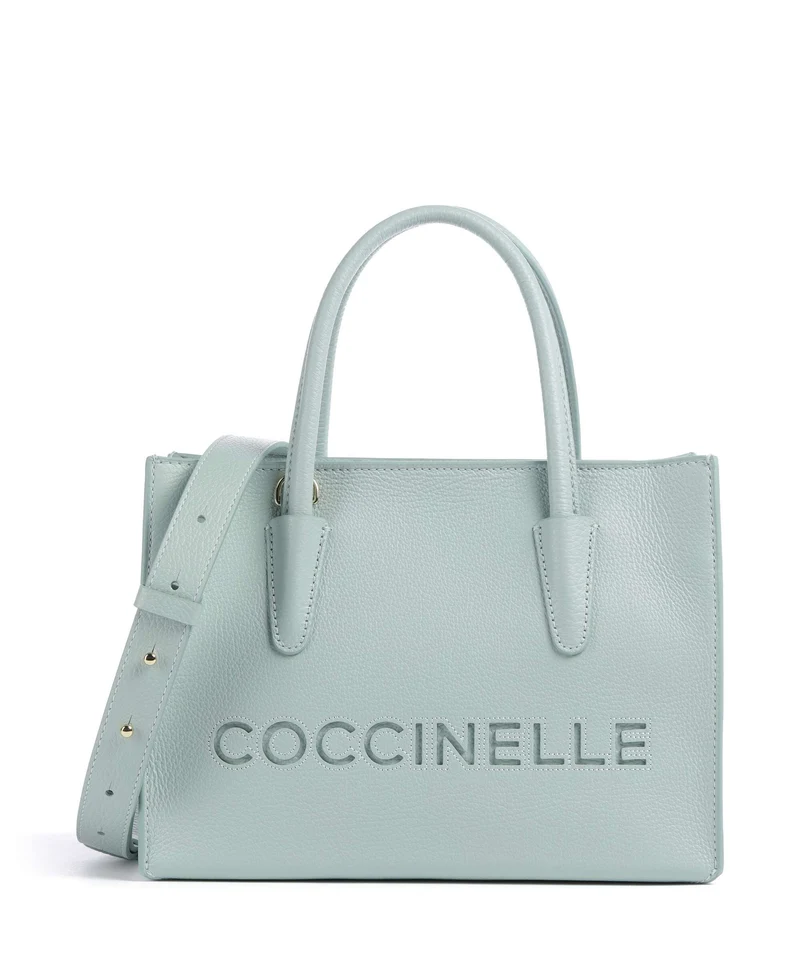 Coccinelle Myrtha Borsa a mano aquamarine