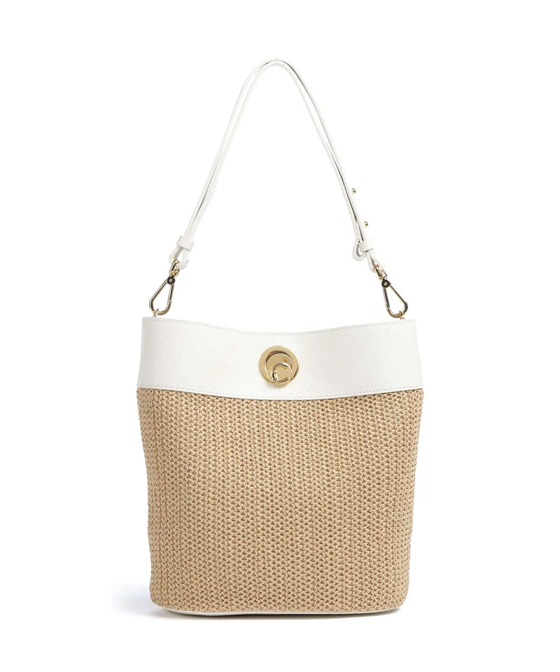 Coccinelle Nikla Borsa a secchiello natural/pearl