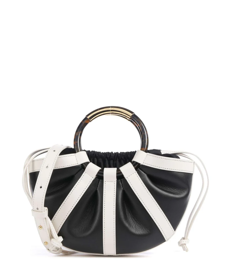 Coccinelle Shell Borsa a mano pearl/noir