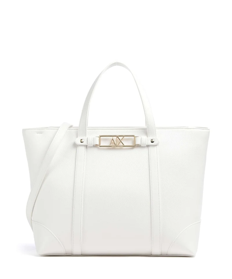 Armani Exchange Polly Borsa a mano off white