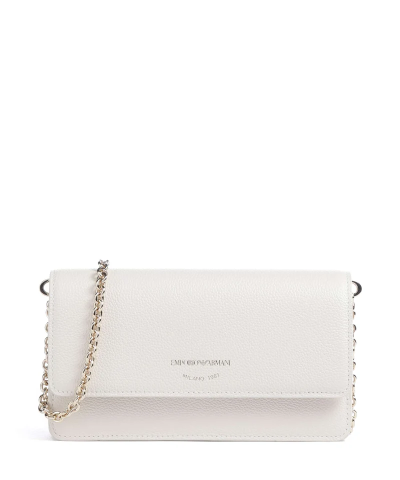 Emporio Armani Vivienne Borsa a tracolla latte