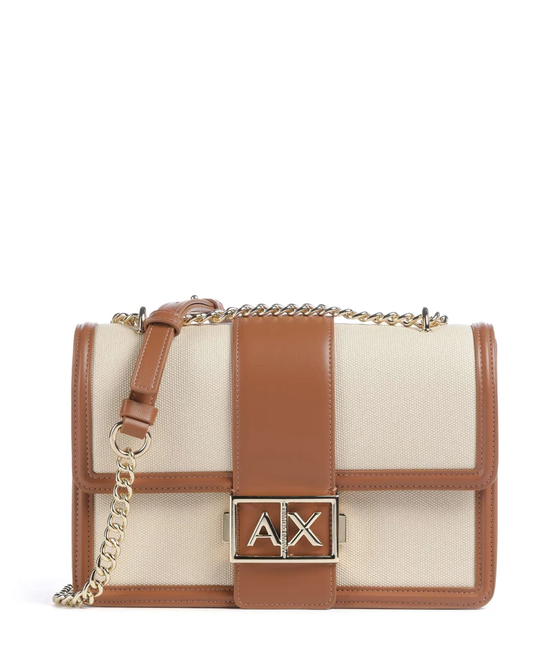 Armani Exchange Wonder M Borsa a spalla natural/saline clay