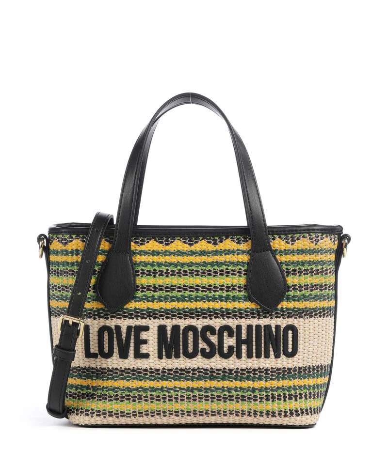 Love Moschino Sunset Stripes Borsa a mano multicolour/black