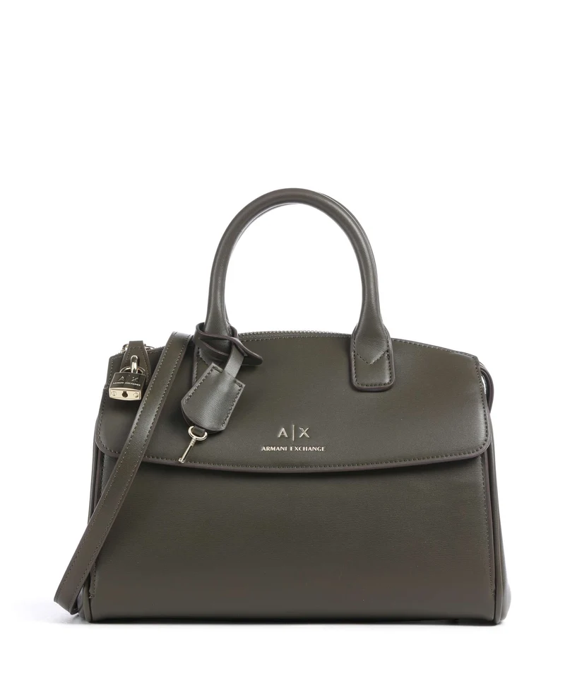 Armani Exchange Jane M Borsa a mano savanna