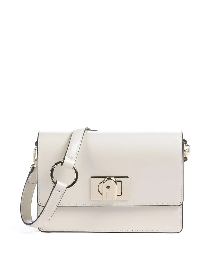 Furla 1927 Mini Borsa a tracolla panna