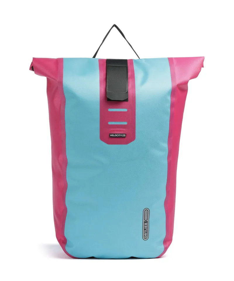 Ortlieb Velocity Cyber 23 Zaino cyber blue/pink