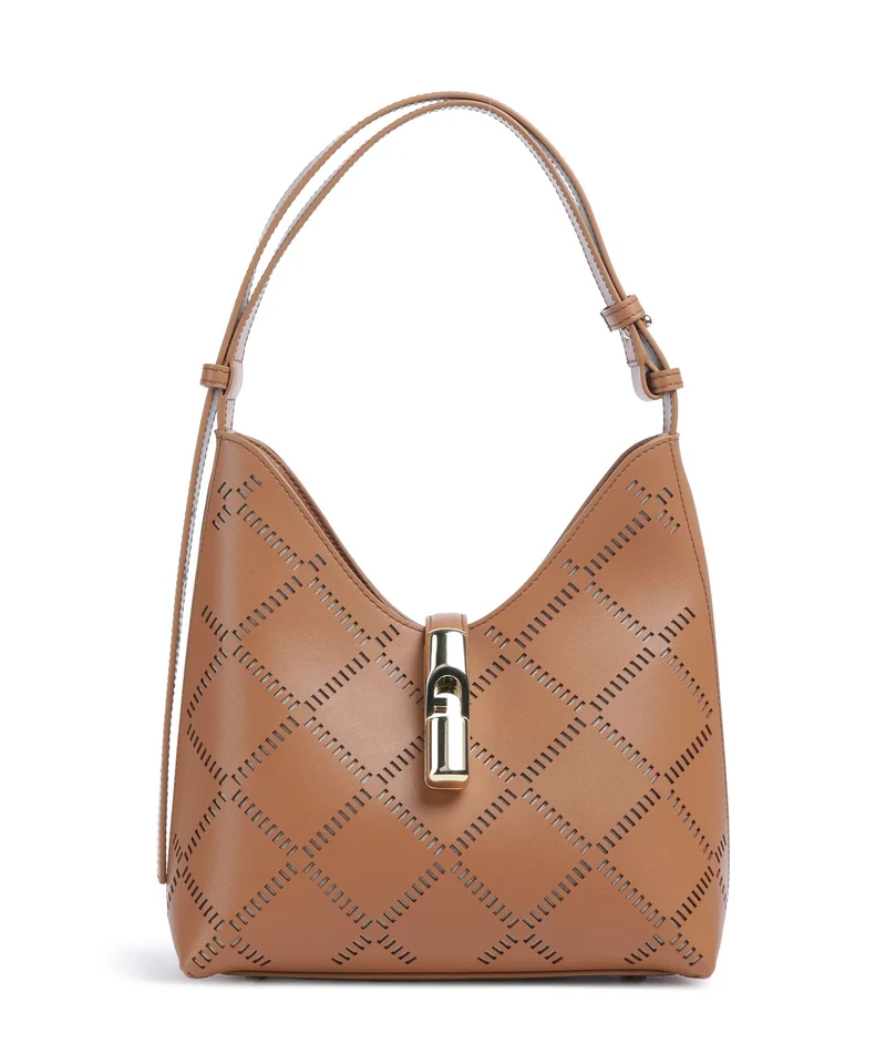 Furla Goccia S Borsa hobo brandy