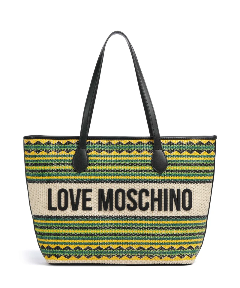 Love Moschino Sunset Stripes Borsa shopper multicolour/black