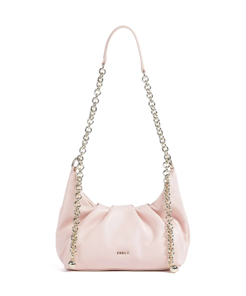 Furla Delia Mini Borsa a spalla dusty pink