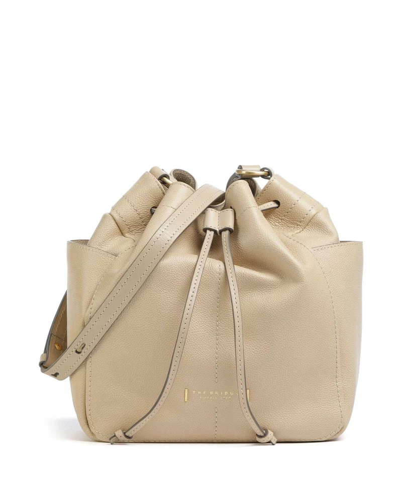 The Bridge Letizia Soft Borsa a secchiello butter