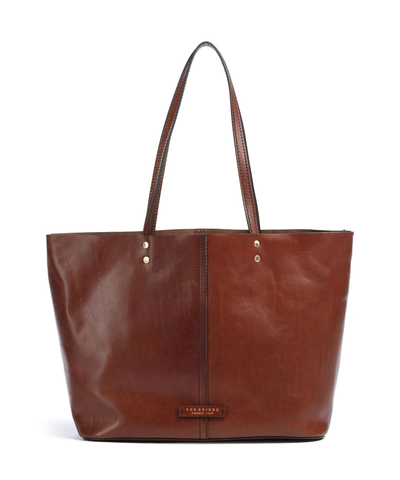 The Bridge Lisa Borsa shopper marrone
