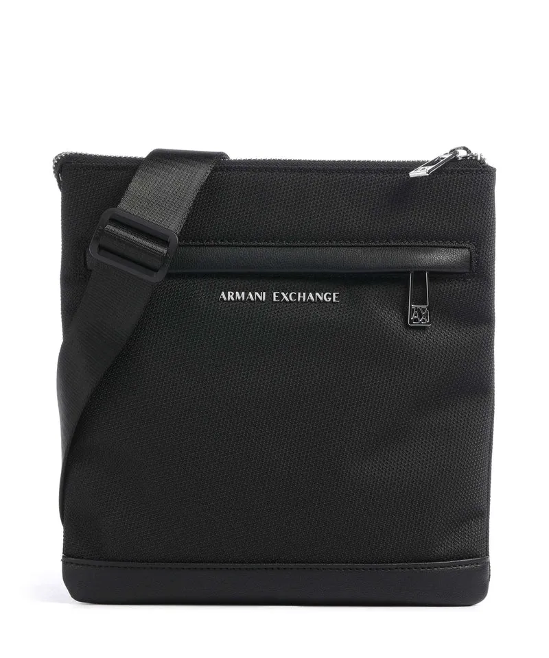 Armani Exchange Singapore Borsa a tracolla black