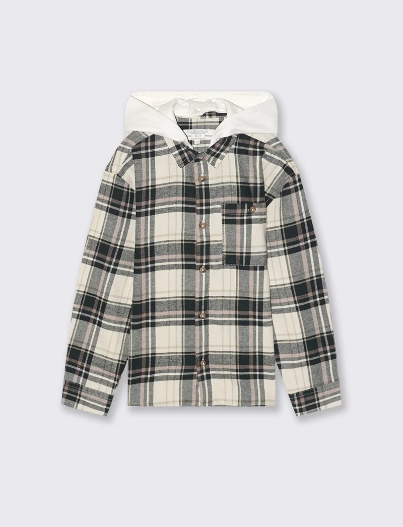 Camicia in flanella a quadri - Fantasia