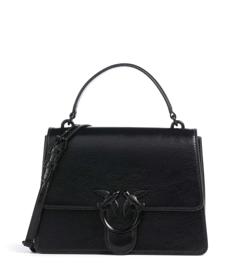 Pinko Love One Classic Borsa a mano nero limousine block color