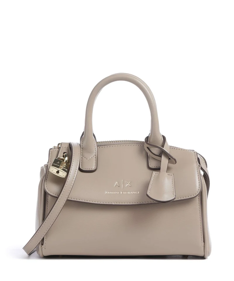 Armani Exchange Jane S Borsa a mano sand