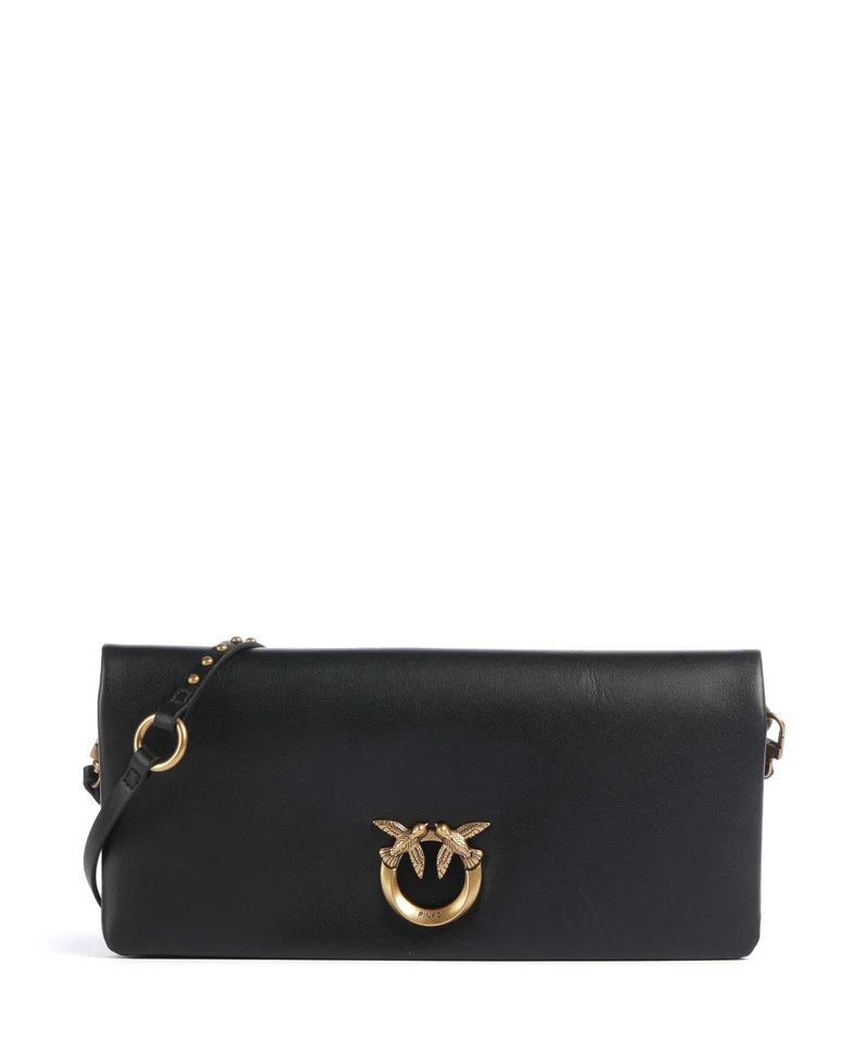 Pinko Click Soft Classic Borsa a tracolla nero/antique gold