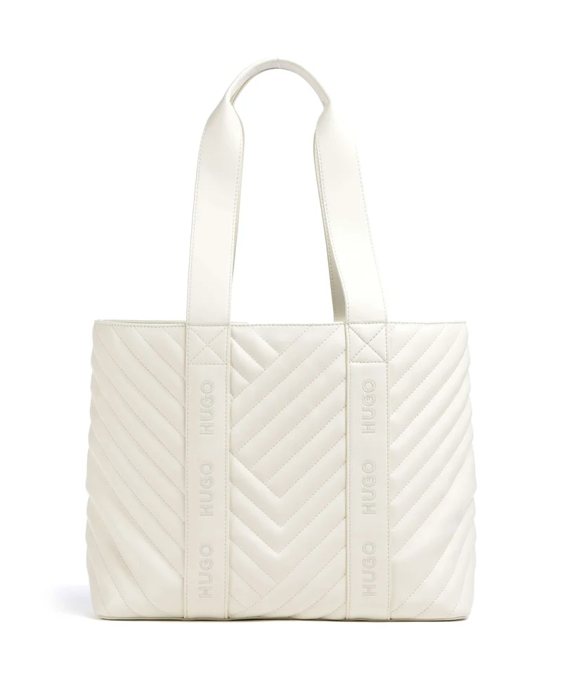 Hugo Becky Borsa shopper open white
