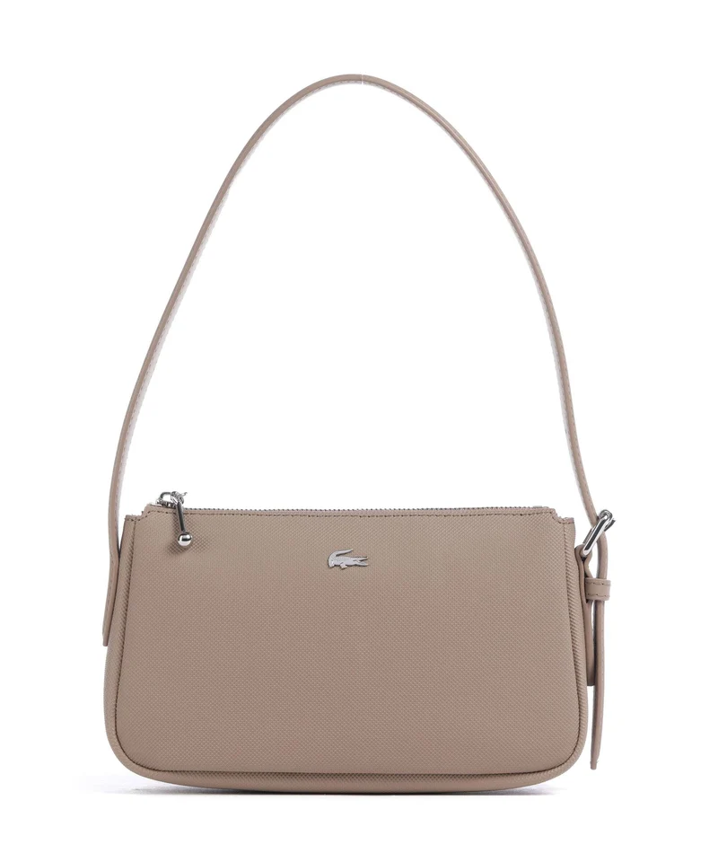 Lacoste Daily City Borsa a spalla taupe