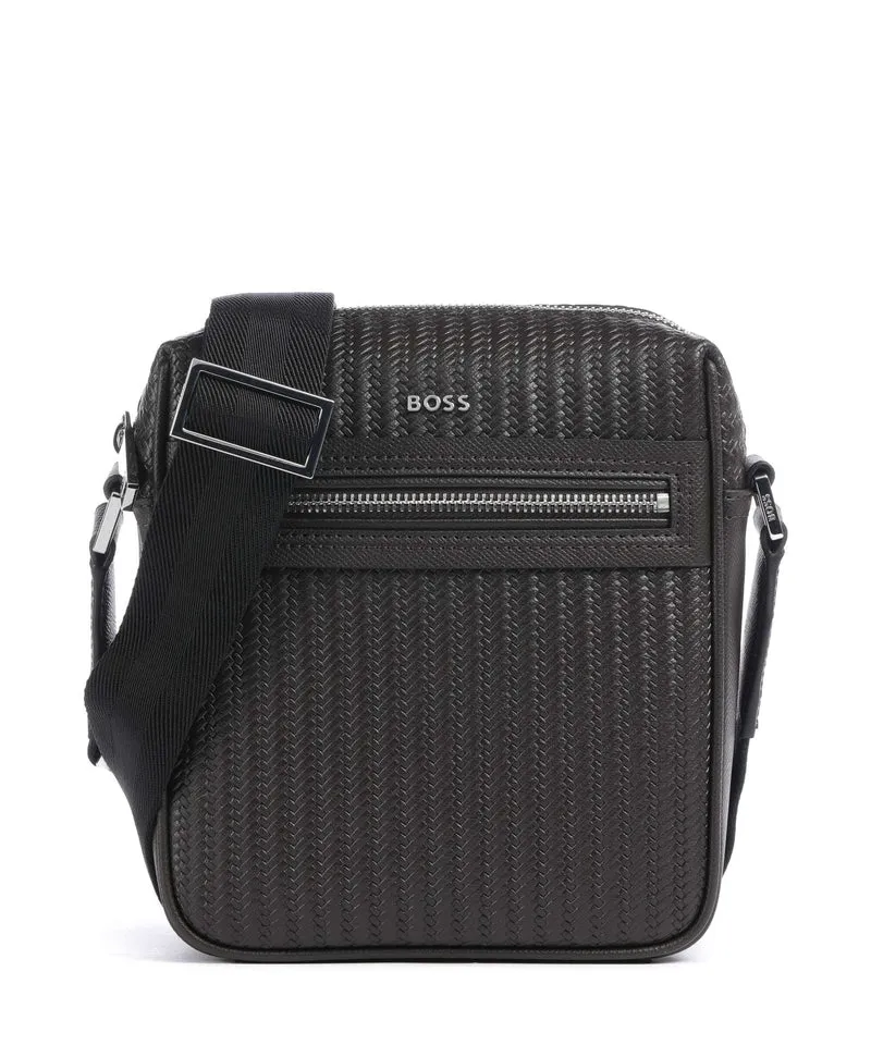 BOSS Daxter Borsa a tracolla dark brown