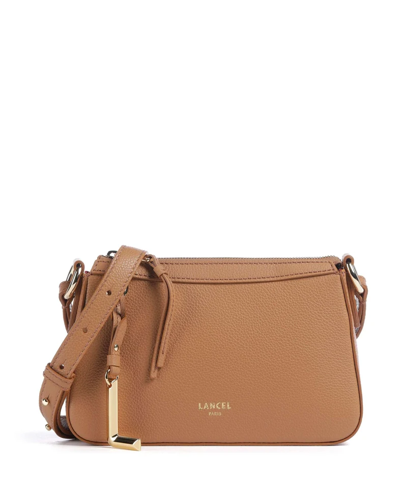 Lancel Faubourg Mini Borsa a tracolla camel