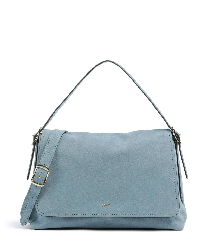 Abro Suede Carina Borsa a spalla sapphire