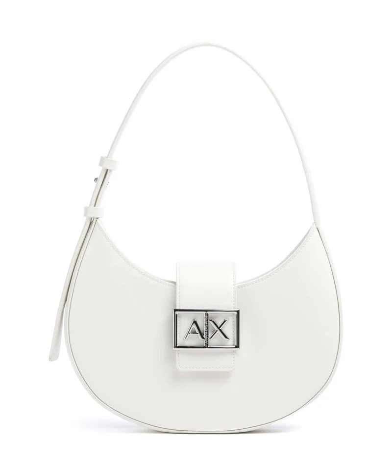 Armani Exchange Wonder Borsa a spalla off white