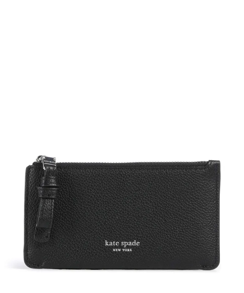 Kate Spade New York Loop Porta carte di credito black