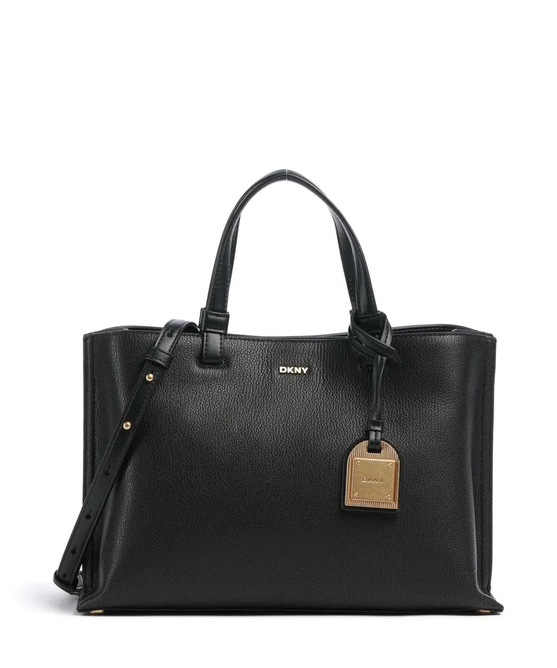 DKNY Alya Borsa a mano black/gold