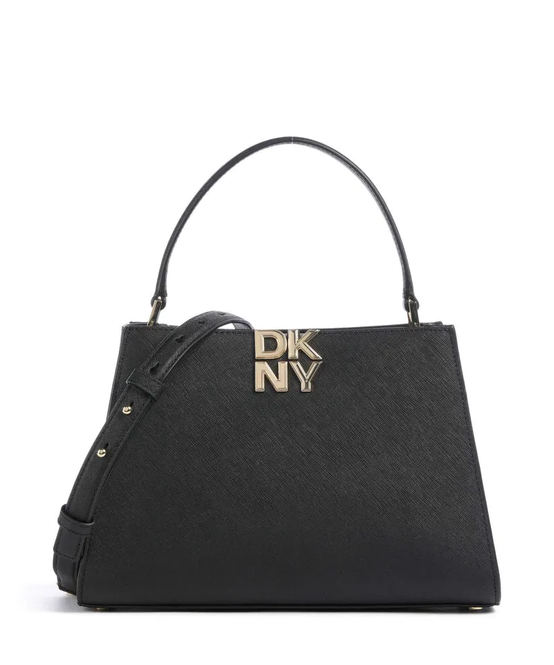 DKNY Foster Medium Borsa a mano black/gold