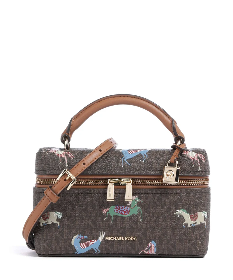 Michael Kors Jana XS Borsa a tracolla brown/acorn