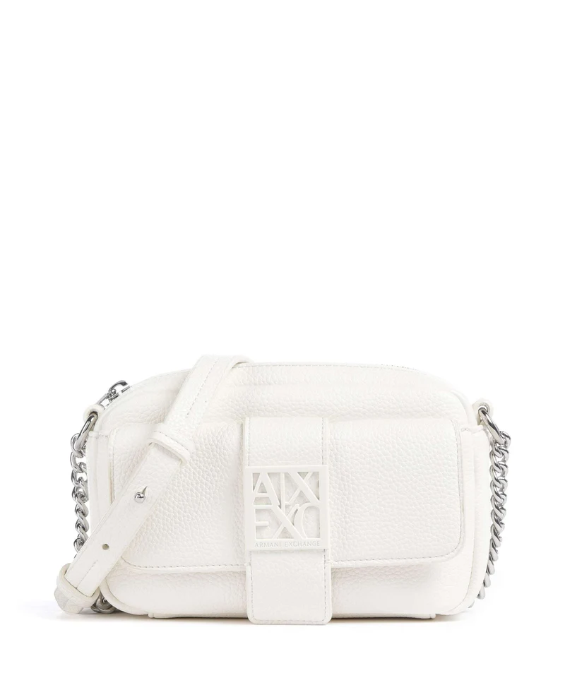 Armani Exchange Susy Soft Borsa a tracolla off white