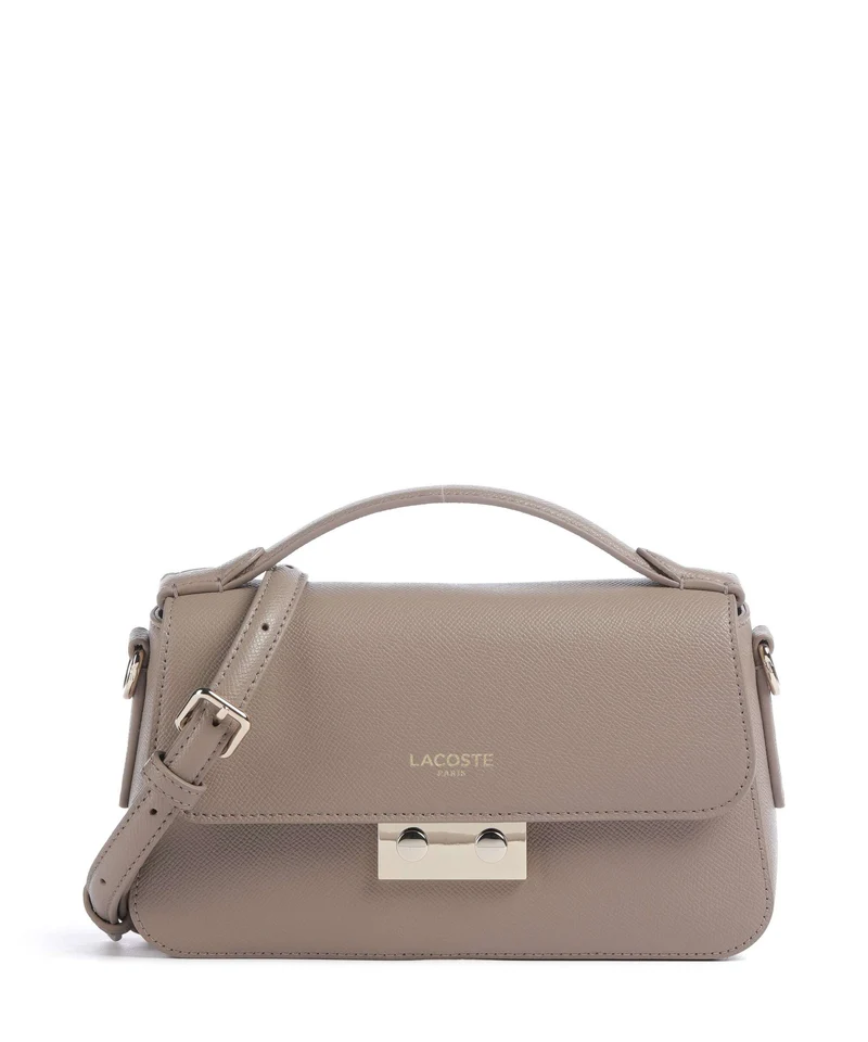 Lacoste Champs Elysees Borsa a tracolla taupe