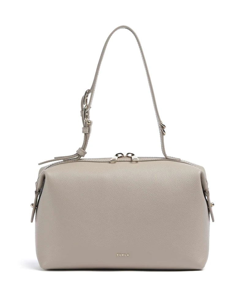 Furla Double M Borsa a spalla linen