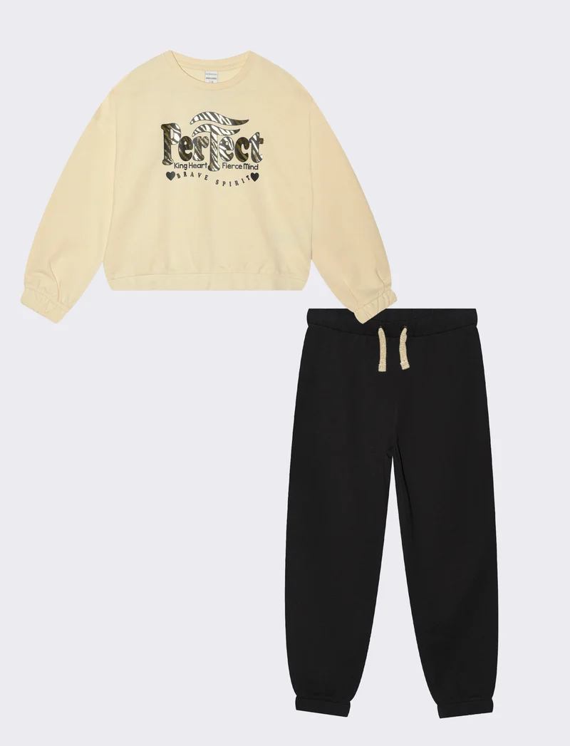 Tuta da bambina - Beige