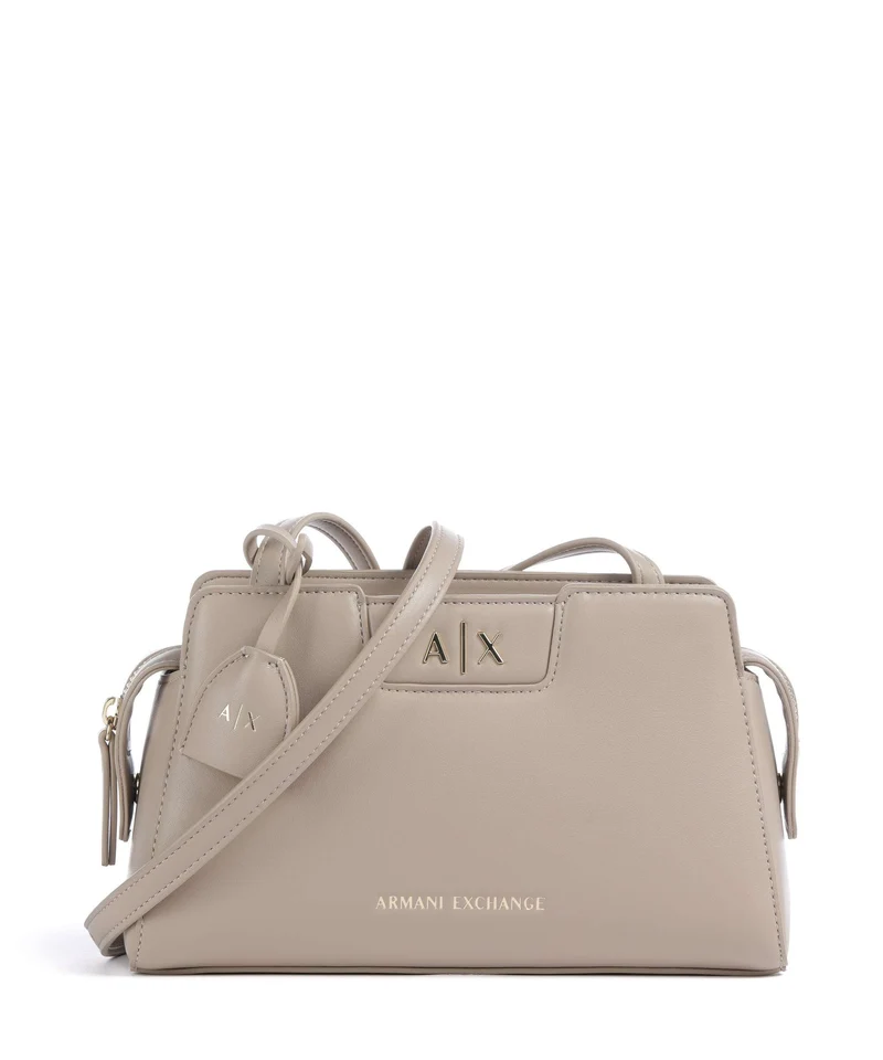 Armani Exchange Amelie M Borsa a tracolla sand