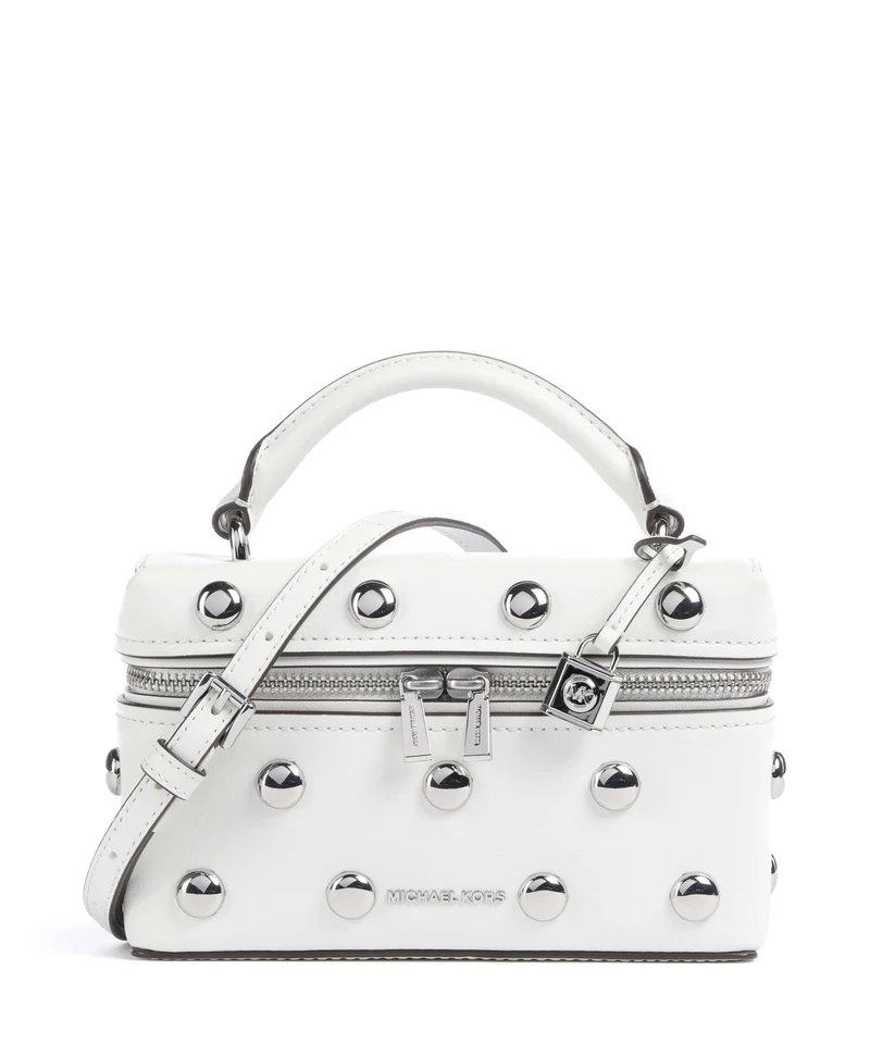 Michael Kors Jana XS Borsa a tracolla optic white
