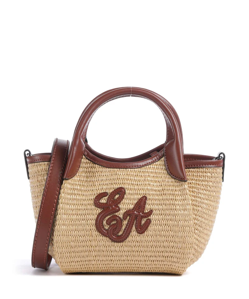 Emporio Armani Durini 24 S Borsa a tracolla naturale/siena