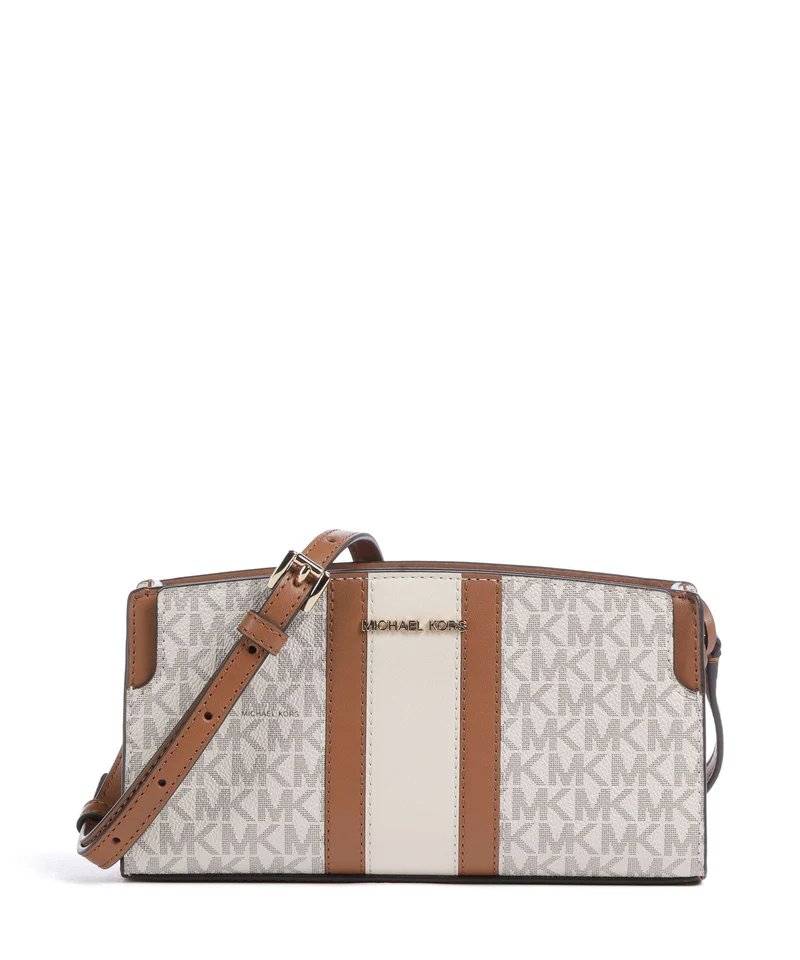 Michael Kors Becca Small Borsa a tracolla vanilla/acorn